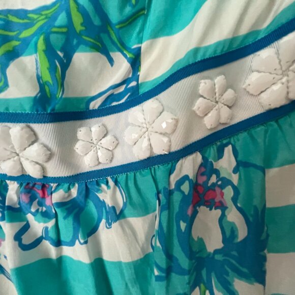 Lilly Pulitzer Langley Strapless Dress - Picture 3 of 11